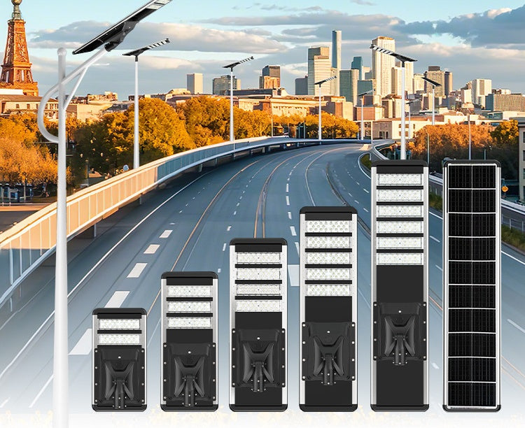 Energy-Efficient, Waterproof, High-Power LED Solar Street Light for Residential Walkways and Doorways