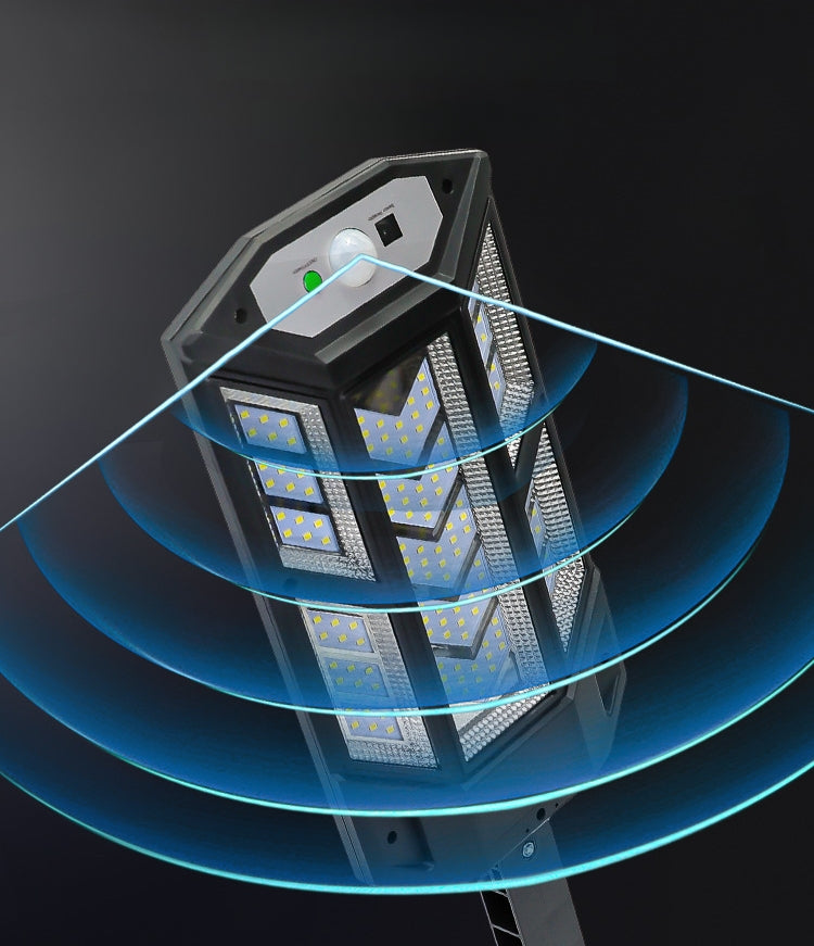 LED Outdoor Lighting for Courtyards, Villas, Homes, Roads, and Rural Areas — ABS-Cased, Sensor-Activated Solar Streetlight/Wall Light