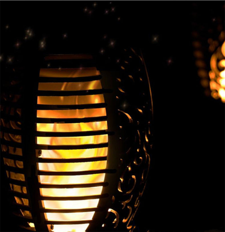 12LED Outdoor Mini Solar Torch Lights Flickering Flame Waterproof Security Landscape Romantic Decorative Solar Lamp