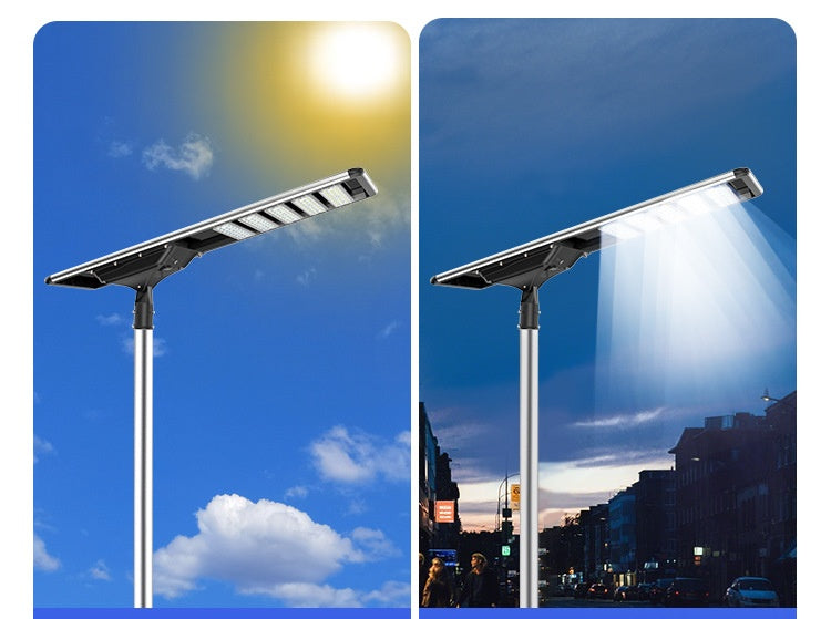 Energy-Efficient, Waterproof, High-Power LED Solar Street Light for Residential Walkways and Doorways