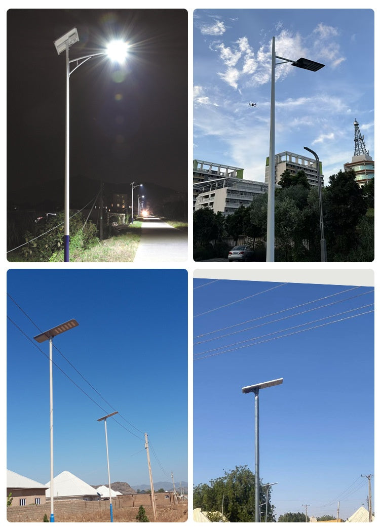Energy-Efficient, Waterproof, High-Power LED Solar Street Light for Residential Walkways and Doorways