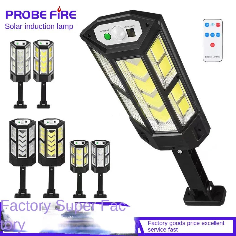 OEM/ODM Outdoor Garden Courtyard Villa Home Road Rural Yard Lighting ABS Body Induction Solar Street Solar Wall Light LED IP65