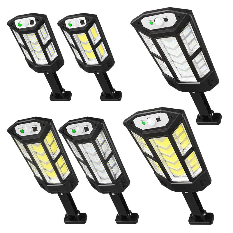 OEM/ODM Outdoor Garden Courtyard Villa Home Road Rural Yard Lighting ABS Body Induction Solar Street Solar Wall Light LED IP65