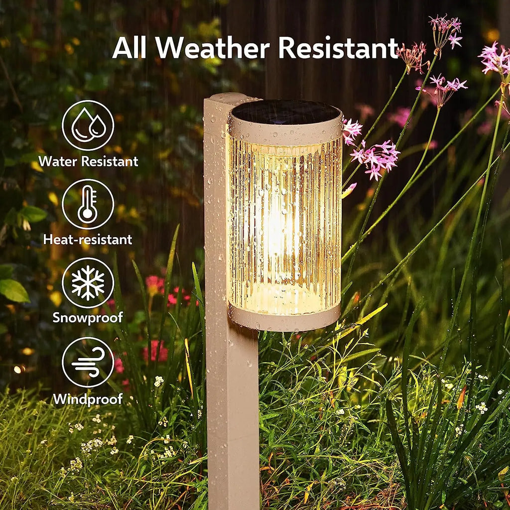 Hot Sale Solar Garden Lights Outdoor Decorative LED Solar Lights Outdoor Waterproof Solar Pathway Lights Outdoor