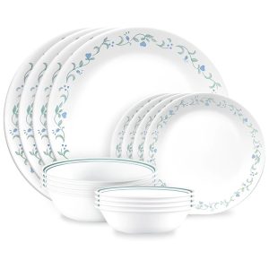 Corelle Country Cottage 16-piece Mugless Dinnerware Set. Service for 4